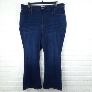 Madewell Dark Wash Curvy Cali Demi Bootcut 5 Pocket Jeans Size 36